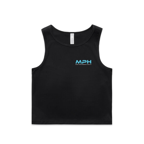 MPH Womens Active Crop Tank Thumbnail